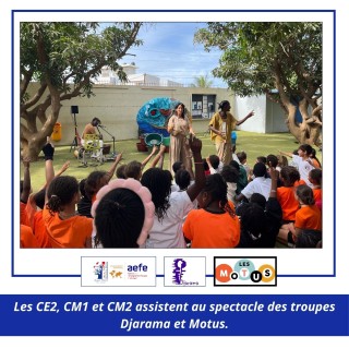 Spectacle vivant pour les CE2, CM1 et CM2 - Décembre 2025