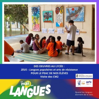 Des oeuvres au lycée : Langues populaires et arts de résistance - Zeus - Mai des langues
