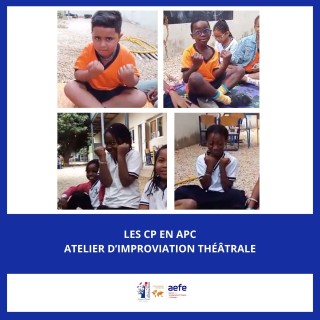 Initiation théâtre d'impro des CP en APC