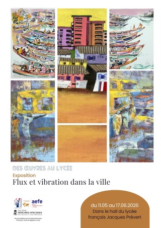 Des Oeuvres au lycée : Flux et vibration dans la ville