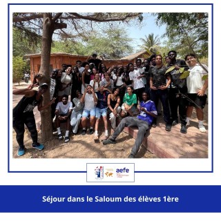Séjour des élèves de 1ère dans le Saloum